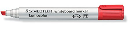 Staedtler 351 B-2 Tafelschreiber Lumcolor Keilspitze rot