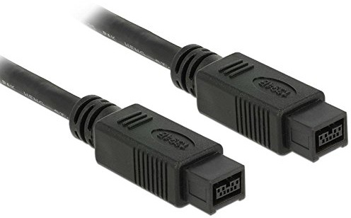 Delock FireWire Kabel (9-polig/9-polig, 2m)