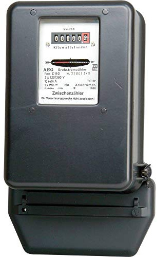 Kopp 192204015 Drehstromzähler, 400 V regeneriert, unbeglaubigt 10/40 A