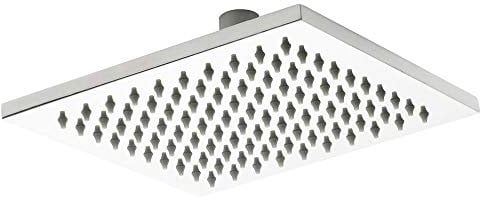 Milano Arvo 300mm Square Rainfall Shower Head - Chrome