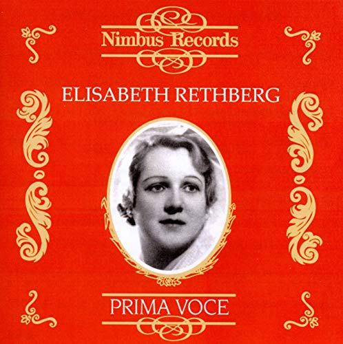 Prima Voce: Elizabeth Rethberg