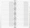 BRUNNEN 1064331 Telefonregister Ersatz (10 x 19 cm)