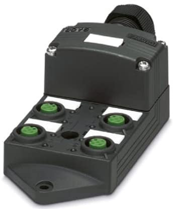 PHOENIX CONTACT SACB-4/8-L-C SCO P Sensor/Aktor-Box, 4 Anzahl der Steckplätze, 5 Polzahl, 160.000g