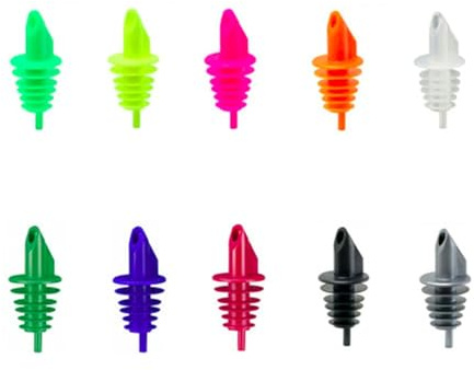 ich-zapfe.de Ausgießer Billy Neon Gelb, für Fast alle Flaschengrößen von 0,5-1,5 Liter Flaschen, 1 Stück