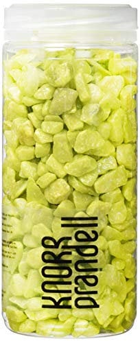 Knorr Prandell 218236213 Dekosteine 9-13 mm 500 ml, Farbe: Apfelgrün