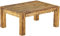 Brasilmöbel Couchtisch Rio Kanto 100x73 cm Pinie geflammt Wohnzimmertisch Holz Tisch Pinie Massivholz Stubentisch Beistelltisch Echtholz Größe und Farbe wählbar