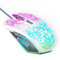 VersionTech. Raton Gaming con Cable, 4 dpi Ajustables hasta 3600,Gaming Mouse Óptico, 6 Botones Programables, 7 Modos de Iluminación RGB Personalizable, Ratones USB para PC, Laptop, MacBook-Blanco