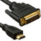 World of Data 5m HDMI to DVI Cable - Premium Quality / 1080p (Full HD) / v1.3 / Video/DVI-D (Dual Link) 24+1 Pins / 24k Gold Plated