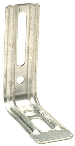 Générique - Equerre de menuiserie nervuree droite - A x B x C mm.30 x 130 x 71,5 - Cond..150 -