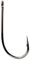 Cox & Rawle Meat Hook - Extra Strong High Carbon Steel Fishing Hook with Razor Sharp Point - Perfect for Landing Big Fish like Cod, Conger, Tope & Small Shark (Black Nickel Finish, Size 6/0)