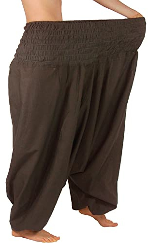 Leucht-Welten Aladinhose Extragroße Haremshose Pumphose