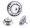 JZK 82mm Filtro colador de Fregadero Cocina Acero Inoxidable Cesta de Tapa del Orificio de Drenaje tapón del tamiz reemplazo del tapón del Fregadero Tapa del colador de Cocina