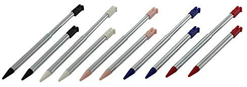 OTB Lot de 10 Stylets télescopiques pour Nintendo 3DS