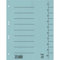 Bene Trennblätter A4 250g/qm blau VE=100 Stück