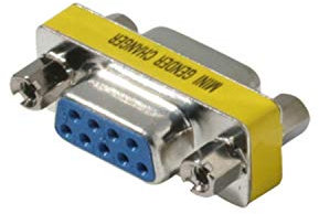 S-Conn Gender Changer 2x9-pol. SUB-D-Buchse