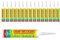 Silicone sigillante bianco antimuffa - SIL3004-15 pezzi -