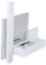 HOMCOM Caminetto a Bioetanolo Realizzato in Acciaio Inossidabile con 1 Serbatoio 0.9LT 75 x 22 x 63cm