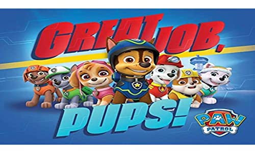 Pyramid International Job Pups Paw Patrol Mini-Poster, Kunststoff/Glas, mehrfarbig, 40 x 50 x 1,3 cm