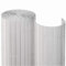 NOOR PVC Sichtschutzmatte - wetterfester Sichtschutzzaun für Balkon, Terrasse und Garten - stabile Balkonverkleidung als Sichtschutz - einfache Montage der Zaunblende - Weiß 180 cm x 3 m