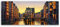 ge Bildet Bilderdepot24 hochwertiges Leinwandbild Panorama - Wasserschloss in der Speicherstadt - Hamburg - 100 x 40 cm einteilig 1019