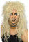 Smiffys Hardrocker Perücke, Blond, Lang strubbelig