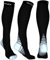 Physix Gear Sport Kompressionsstrümpfe Damen & Herren Stützstrümpfe (20-30mmHg) für Wassereinlagerungen, Flugreisen & Sport Kompressionssocken Langlebige Laufsocken Compression Socks GRAU S/M