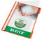 Leitz A4 Standard Schnellhefter, 25er Pack, 30% Pre-Consumer Recycling-Kunststoff, Hefter für A4-Blätter, 60 Blatt Kapazität, Ideal als Dokumententasche für Schule oder Büro, Orange, 41910045