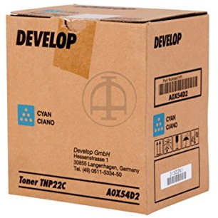 Develop Ineo Plus 35 P (TNP-22 C / A0X54D2) - original - Toner cyan - 6.000 Seiten