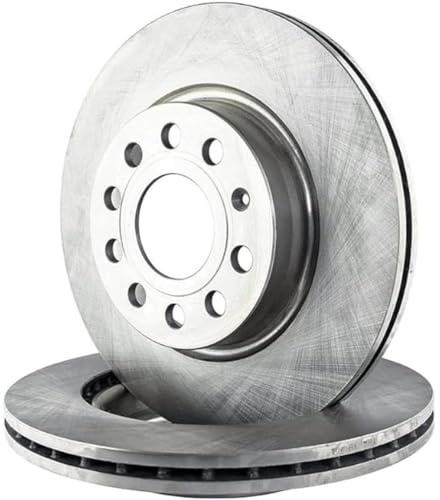 Bosch BD172 Brake Disc Set - 282 mm Vented High-Carbon Discs - Front Axle - ECE-R90 Certified - Improved Cooling, Reduced Brake Fade, Corrosion Protection - 1 Set of 2 Discs