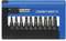 Witte 28456 Combit-Box 11, Bit-Set, Torx inklusive Schnellwechselfutterhalter, 11-teilig