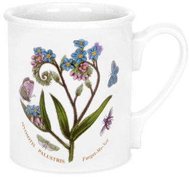 Portmeirion Botanic Garden - Breakfast Mug - Forget Me Not