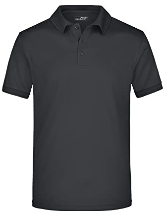 James & Nicholson Herren Aktiv Polo - Funktionelles Poloshirt aus Micropolyester