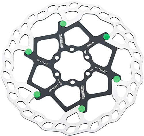 GALFER Fahrrad MTB DISC Wave FLOATING Ø180MM GREEN PINS