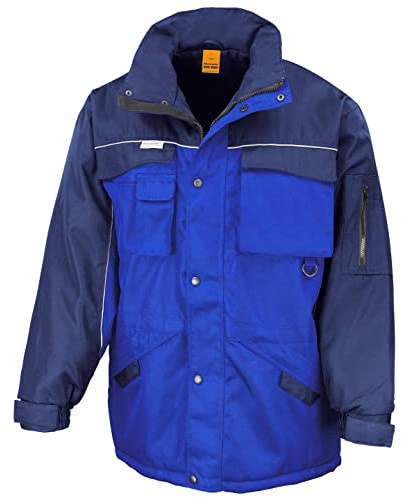 Result Herren Re71a Robuste Pilotenjacke mit Reißverschluss