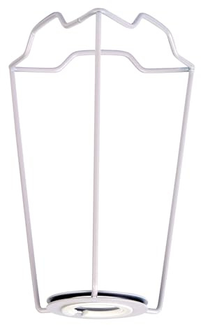 Endon Shade carrier 7 inch Matt white paint
