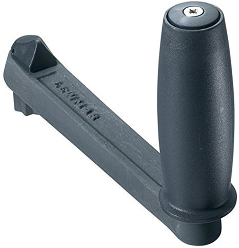 Lewmar Standard Kurbel auf Kugeln mit schwarzem Griff, Aluminium, 200 mm, 68.201.20