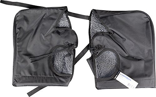 BAGSTER 4625KA Gants Manchons Scooter, Noir