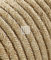Merlotti 20366 Cavo Elettrico Rotondo H03VV-F 2x0.75, Juta, 3 m