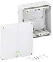 Spelsberg abox-i 160 – 16² Polyurethane Electrical Junction Box – Electrical Junction Boxes (Grey, 180 mm, 180 mm, 91 mm)