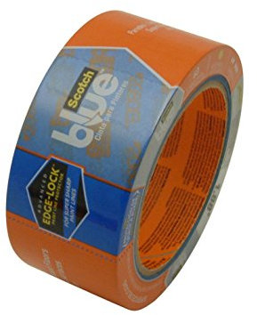 3M Scotch-Blue 2080 Safe-Release Delicate Surfaces Painters Masking Tape, 19 lbs/in Tensile Strength, 60 yds Length x 2 Width, Blue (Pack of 4)