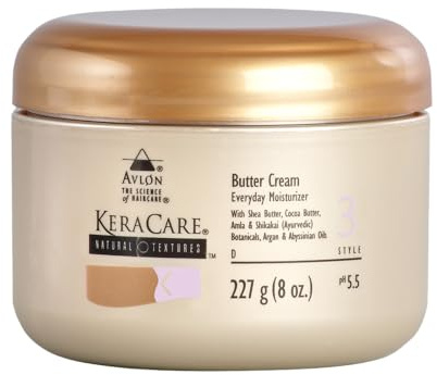 KeraCare Natural Textures Butter Cream- Defines Curls & Coils 8oz