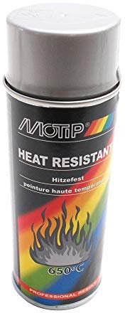 BOMBOLETTA SPRAY VERNICE MOTIP PRO ALTA -TEMPERATURA ARGENTO spray 400ml (04032)