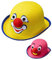 W WIDMANN MILANO Party Fashion, Filzhut CLOWN BOWLER, einzigartiges Design, optimaler Komfort, perfekte Passform, vielseitig, pflegeleicht, originelles Geschenk für alle Anlässe