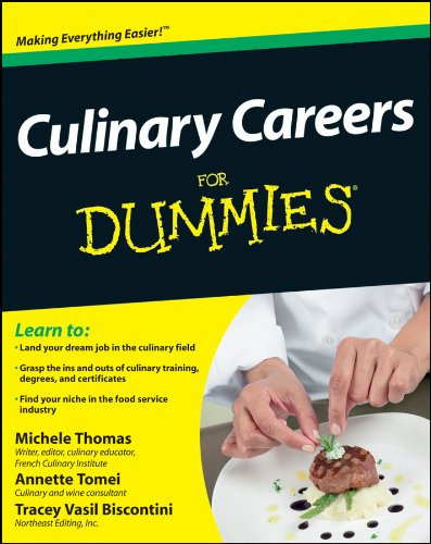 Culinary Careers For Dummies (English Edition)