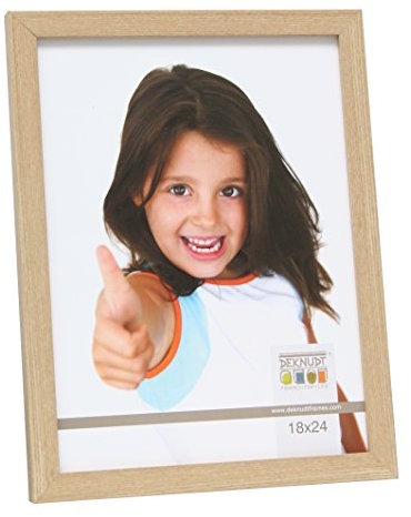 Deknudt Frames S44CH1 Basic Cadre Photo Bois/MDF Chêne Fin 30 x 45 cm, Brun