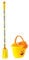 VIGAR Duck Set de Fregar Niños Ducks, Cubo Polipropileno, Microfibra Palo de fregona de Acero