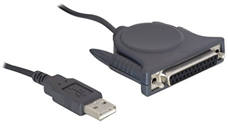 Delock Adapter USB/PARALLEL DB25 Negro