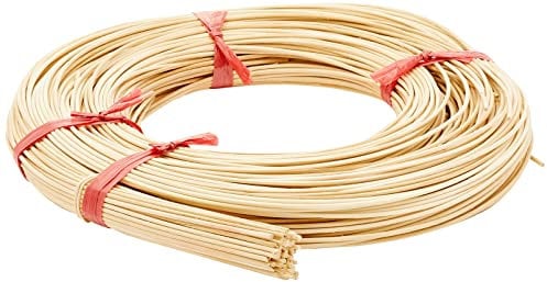 Rayher 6503400 rotin/numéro de tuyau tressé 1 A rotbandqualità€t rouleau 500 g 6 diamètre 2 6 mm Multicolore 3 x 3 x 0 4 cm