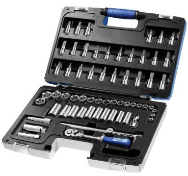 Britool E031806B 3/8-inch Drive Socket Set (61 Pieces)