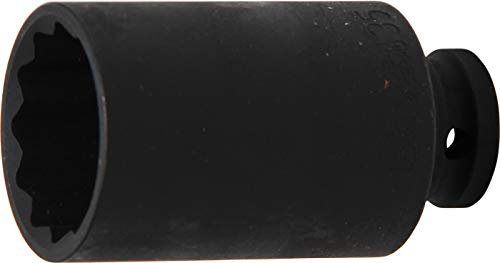 BGS 5341, Llaves de vaso impacto 12 caras, largo, entrada 12,5 mm (1/2 pulgadas), 35 mm